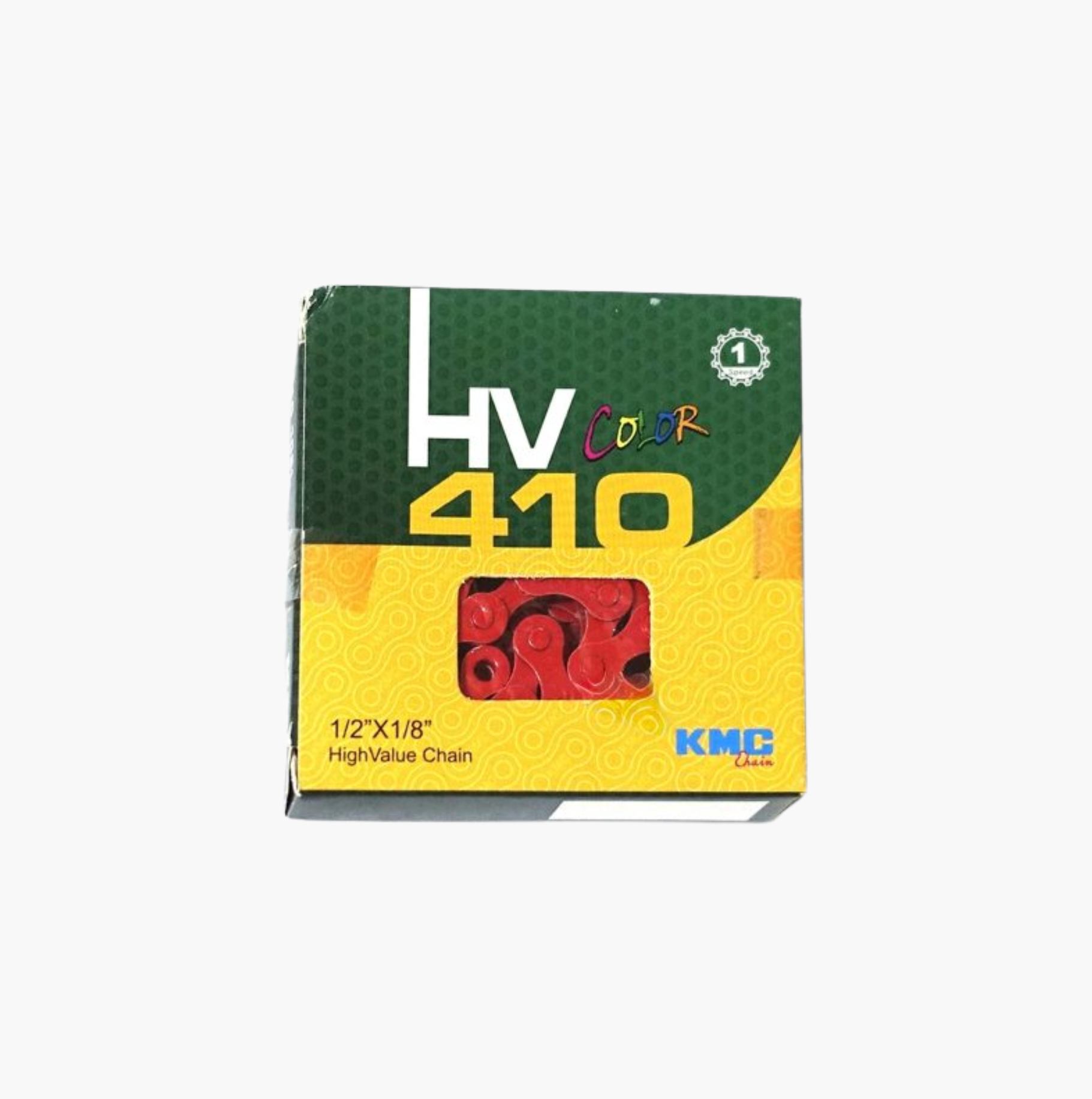 Cadena Kmc Hv410 98L Rojo 1Vel