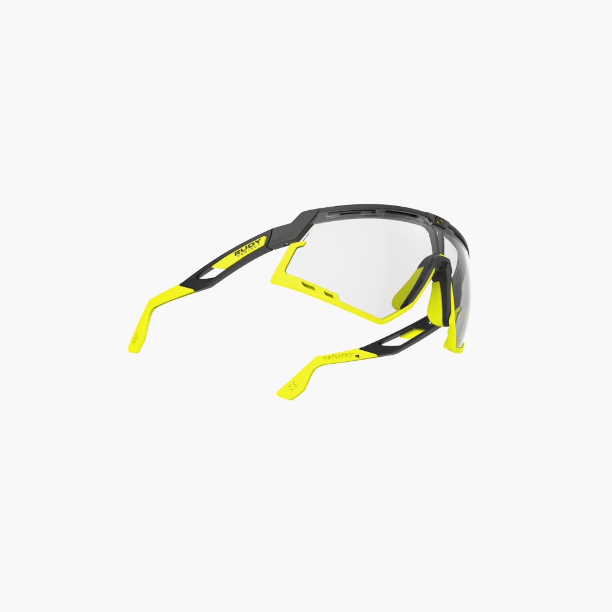 Lentes Rudy Project Defender Negro/Fluo Fotocromáticos