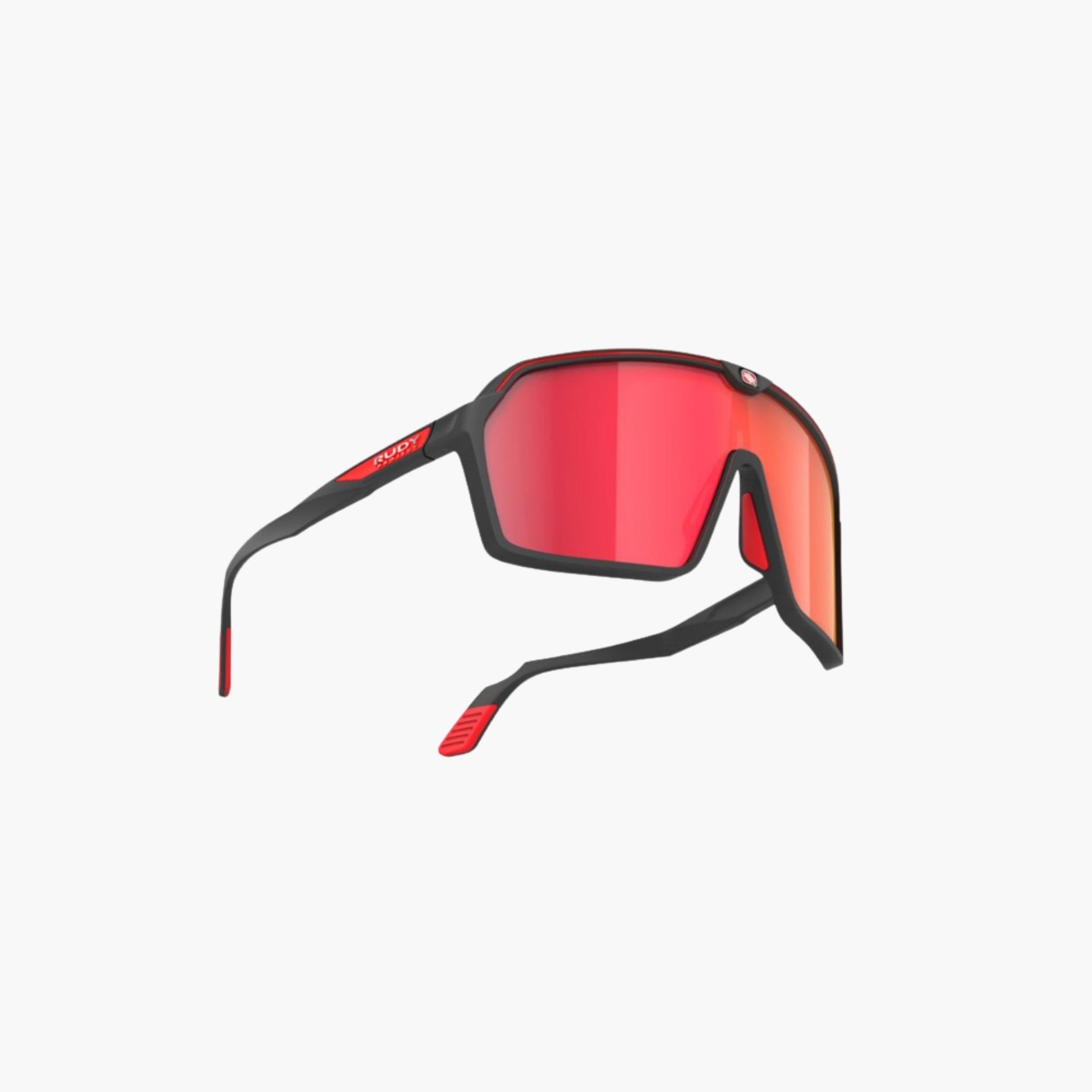Lentes Rudy Project Spinshield Multilaser Negro Mate / Rojo