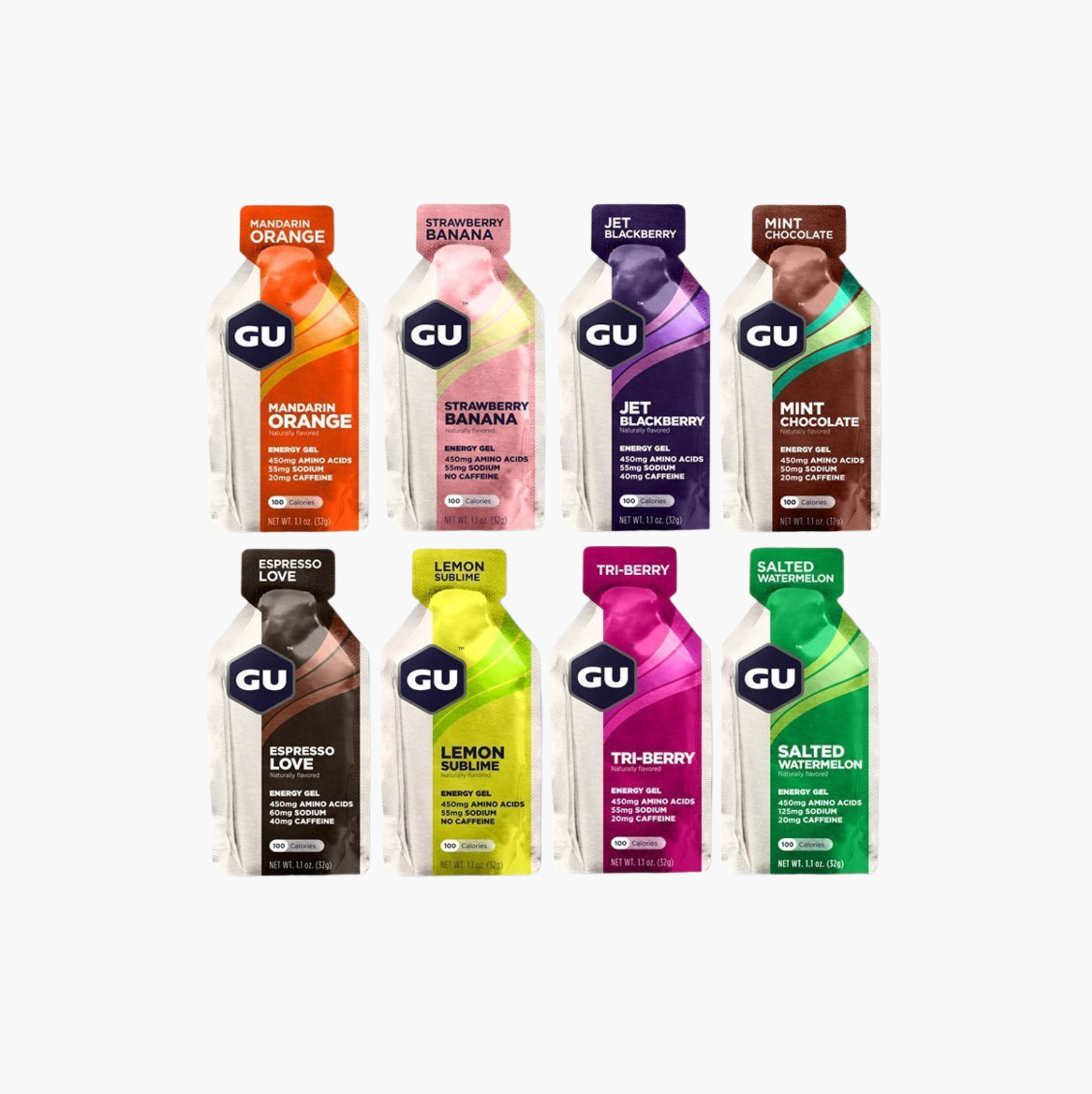 Gel energético GU (paquete de 10 unidades)