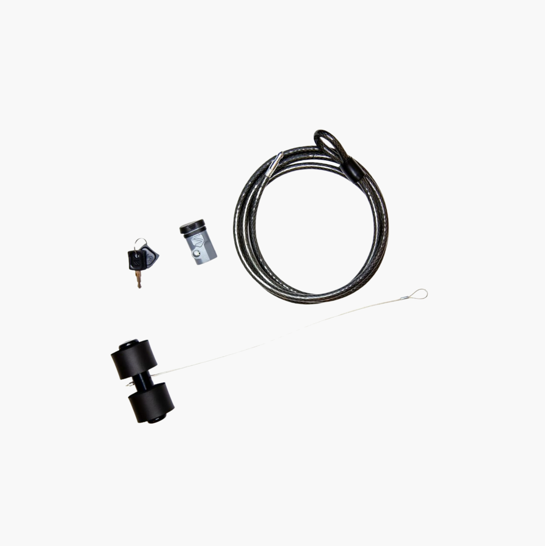 Cable Con Candado Para Rack De Cajuela