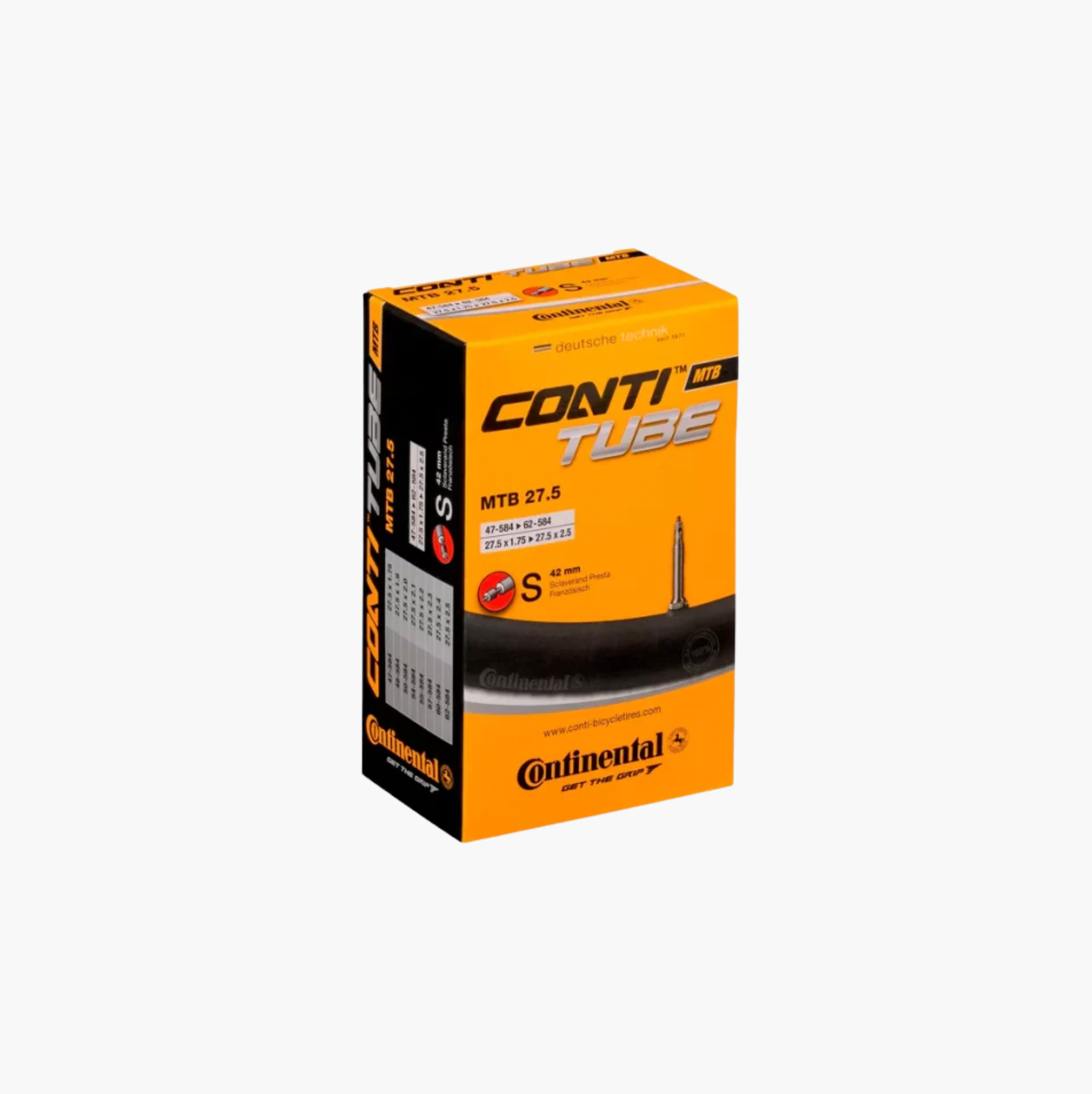 Cámara Continental Light 27.5X1.75-2.4 V/F 42Mm