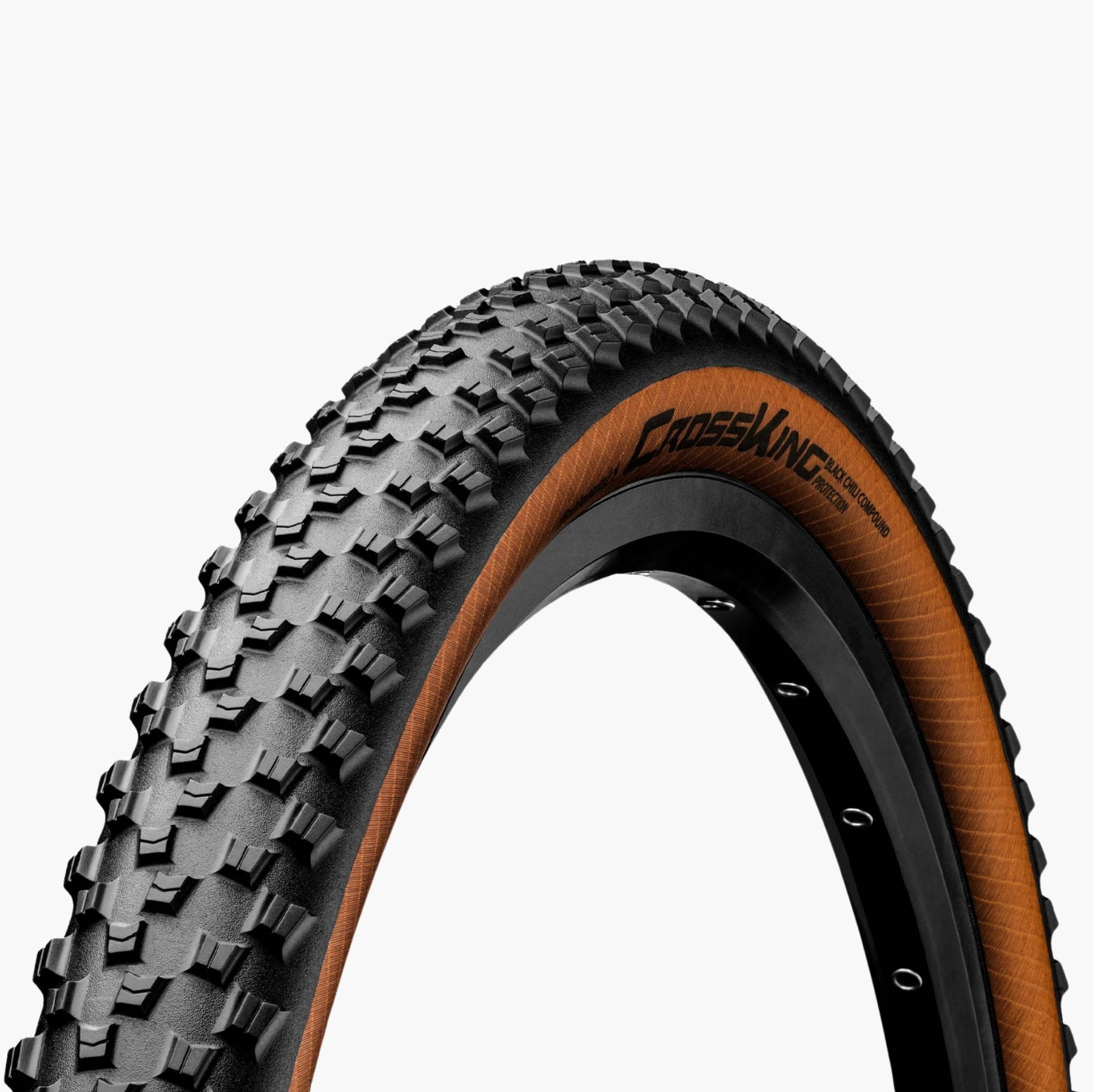 Llanta Continental Cross King Racesport 29X2.2 Ng/Cafe Plegable