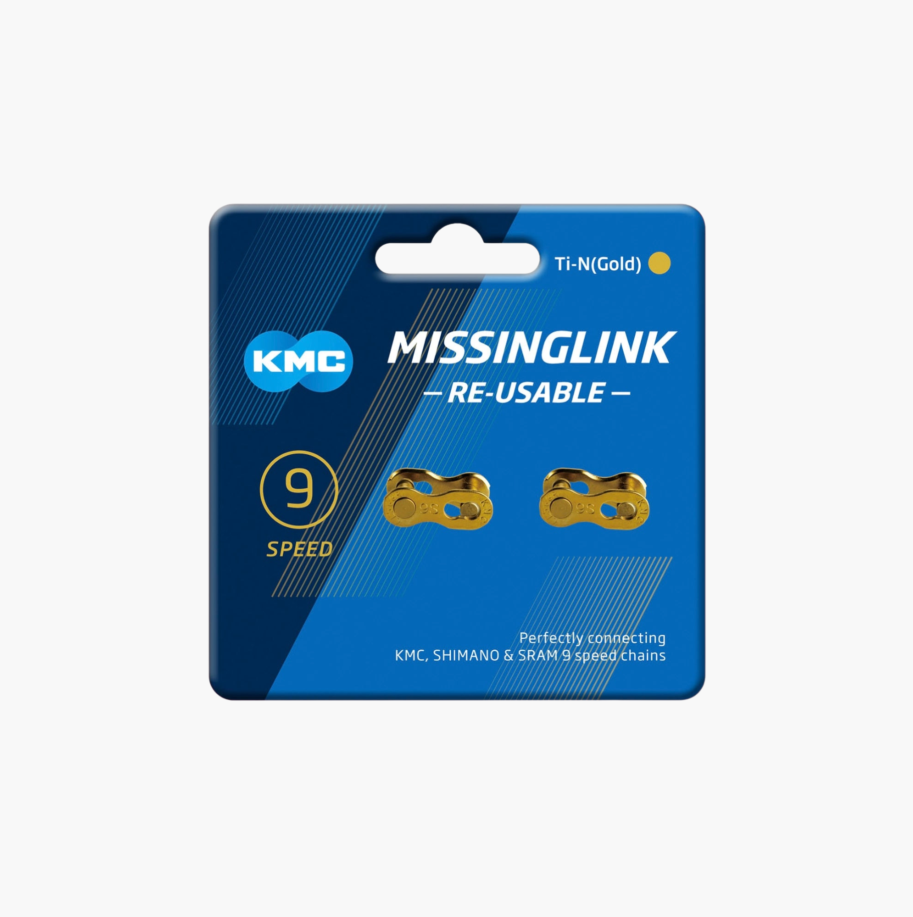 Conector Kmc Candado Ml 9R Color Oro