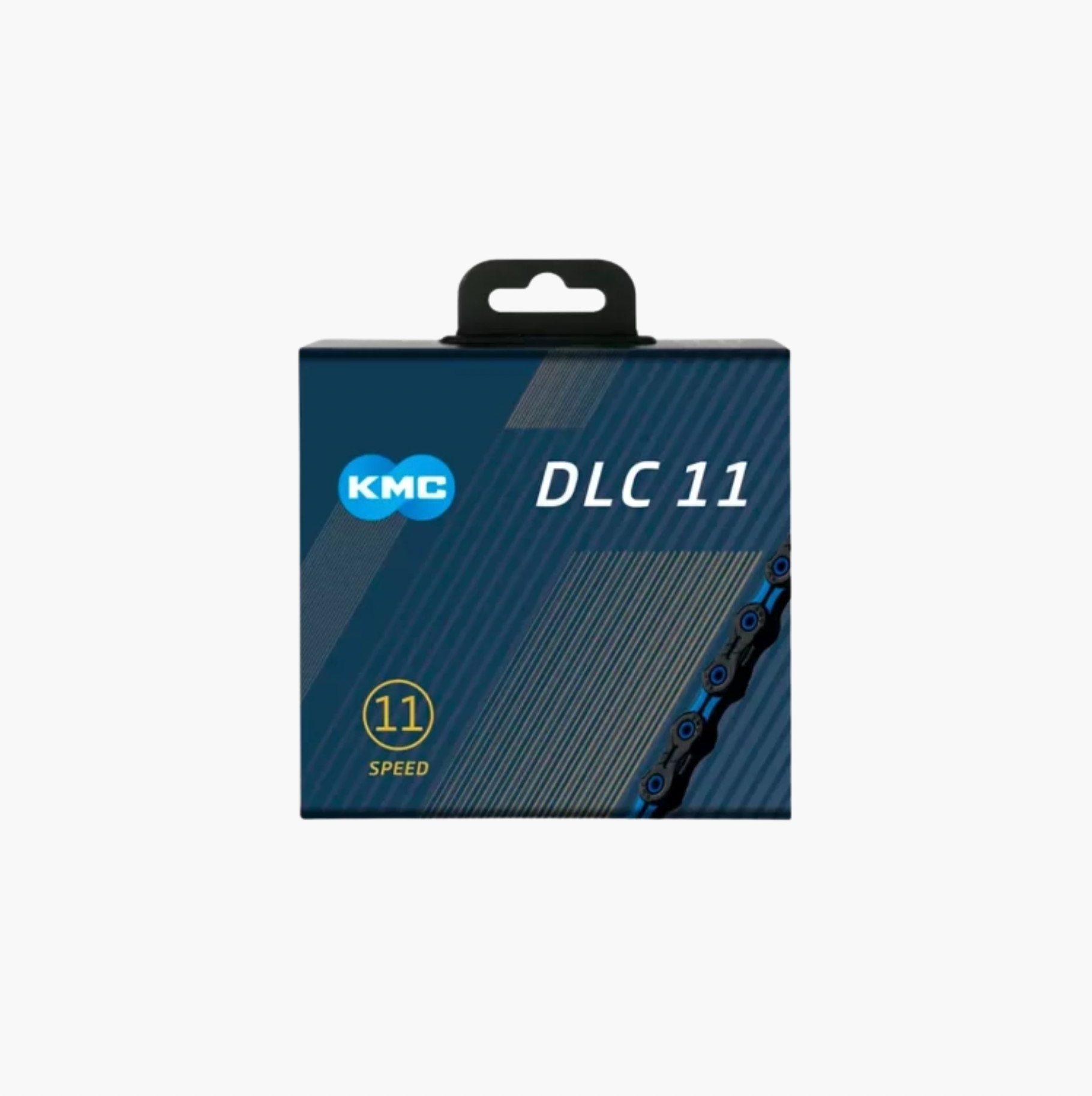 Cadena Kmc Dlc11 Negro/Azul 118 Links 1/2´´ X 11/128´´