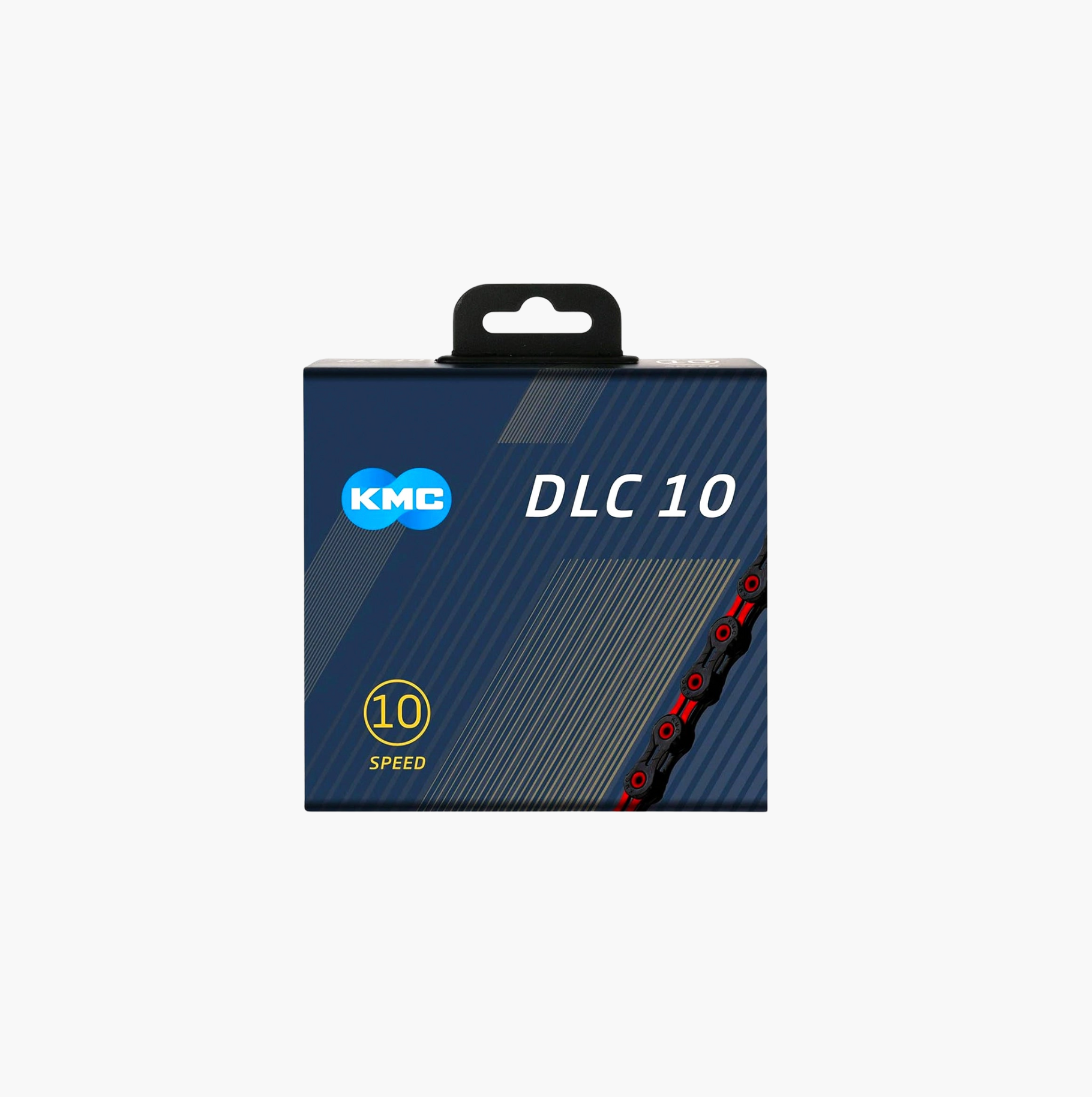 Cadena Kmc Dlc10 Negro/Rojo 116 Links 1/2´´ X 11/128´´
