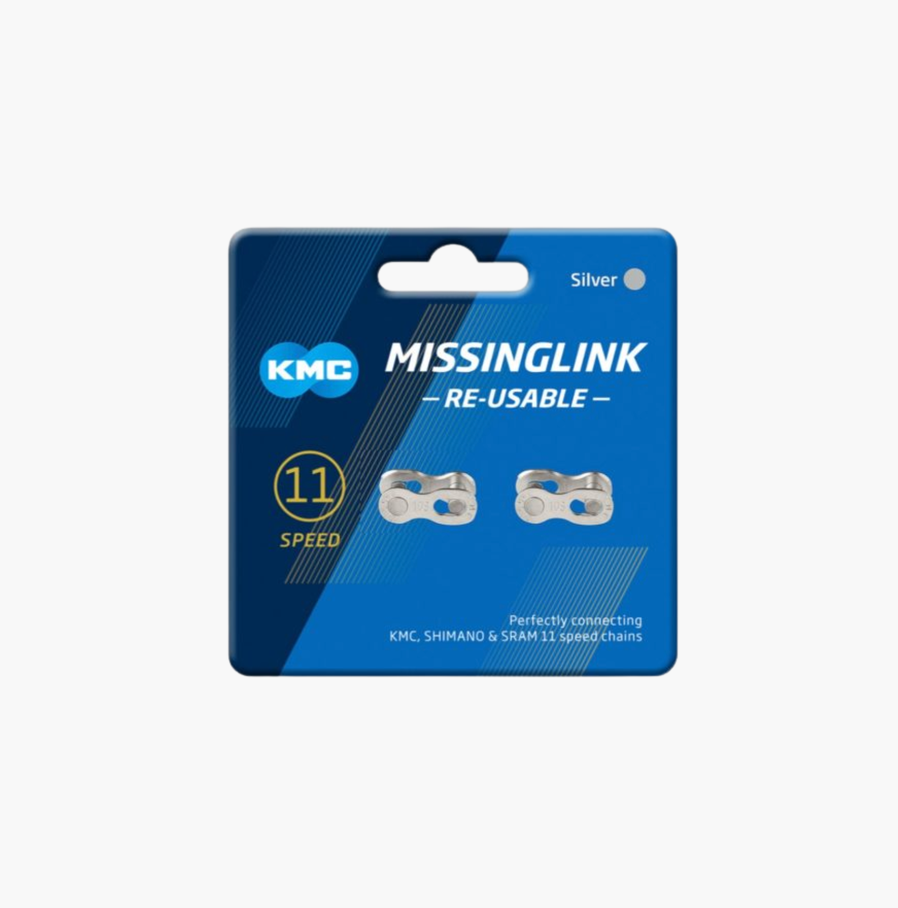 Conector Kmc Candado Ml 11R Color Plata