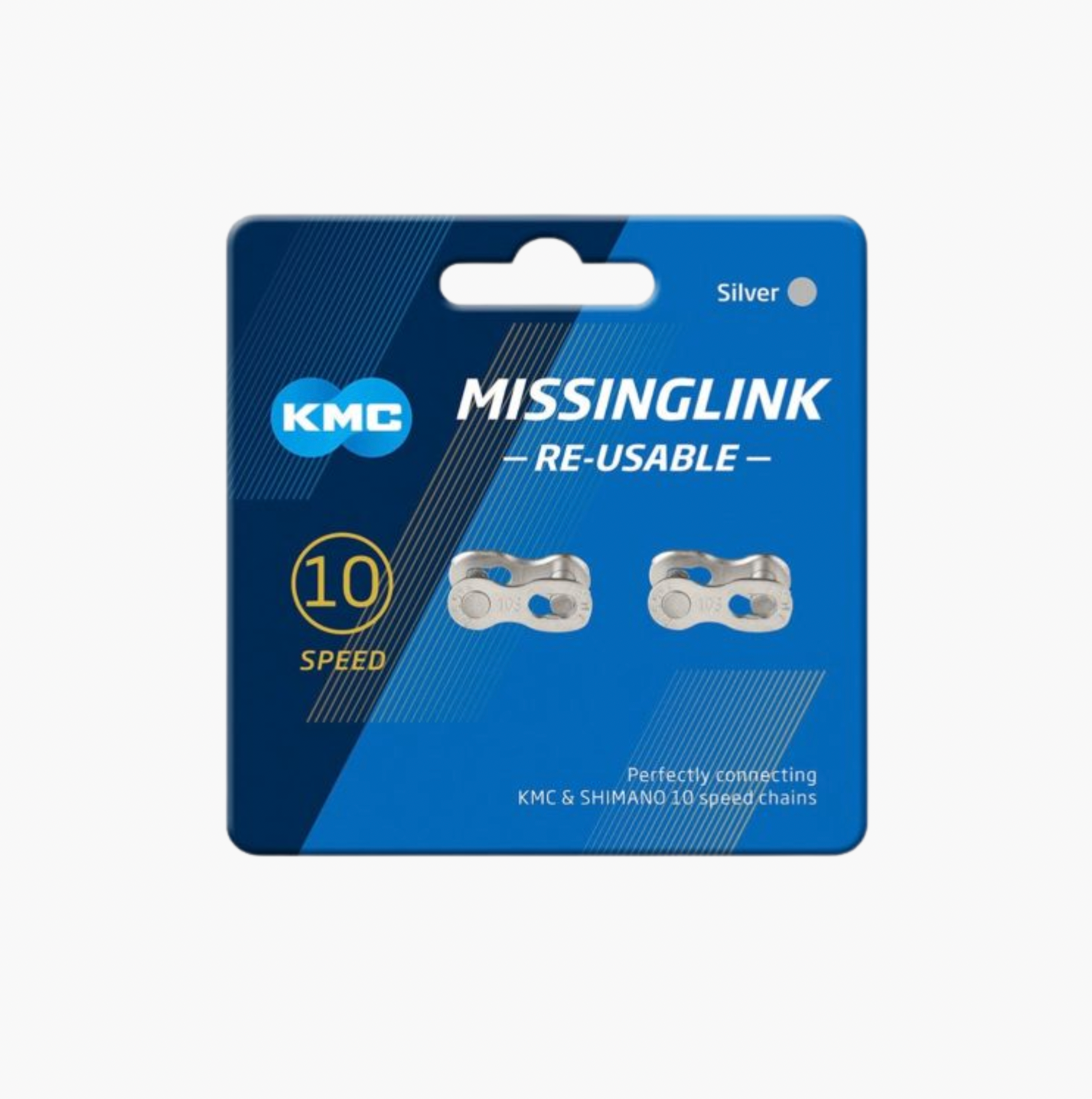 Conector Kmc Candado Ml 10R Color Plata