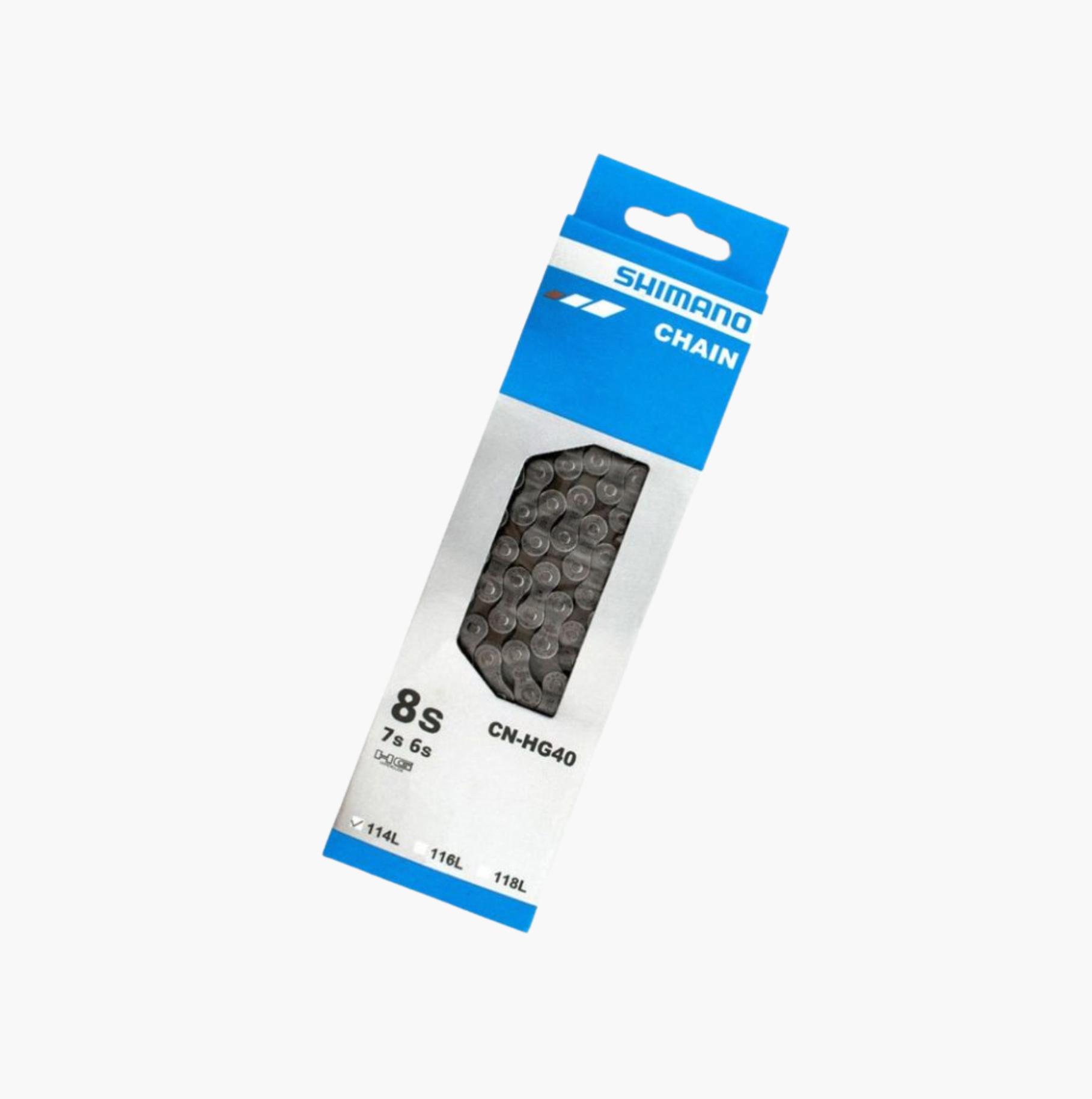 Cadena Shimano Tourney HG-40 para 6,7 y 8 pasos