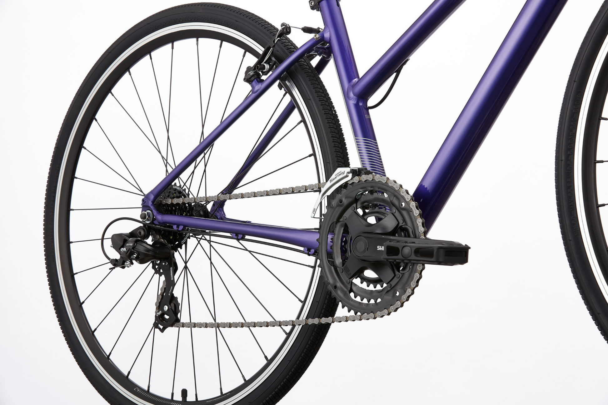 Bicicleta Cannondale Quick 6 Violeta